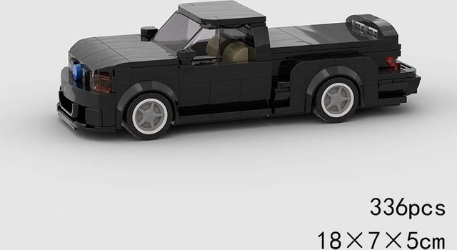 MOC Offroad-Auto Bausteine Pickup Truck SUV ab 6-12 Jahren - Bild 1