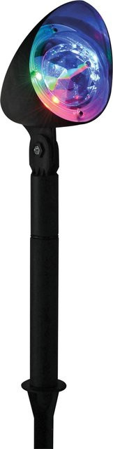 NÄVE LED-Disco-Außenstrahler Spotlight 3 W Schwarz - Bild 1