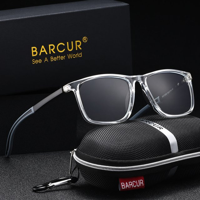 BARCUR Sport-Lesebrille, Vollrand, transparent, Damen - Bild 1