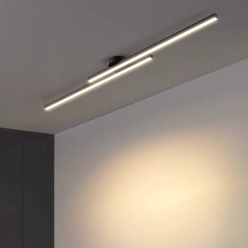 Moderne LED-Deckenleuchte von DARHYN mit integriertem Warmweiß-Licht und Fernbedienung für Wohnzimmer, Schlafzimmer und Küche - Bild 2