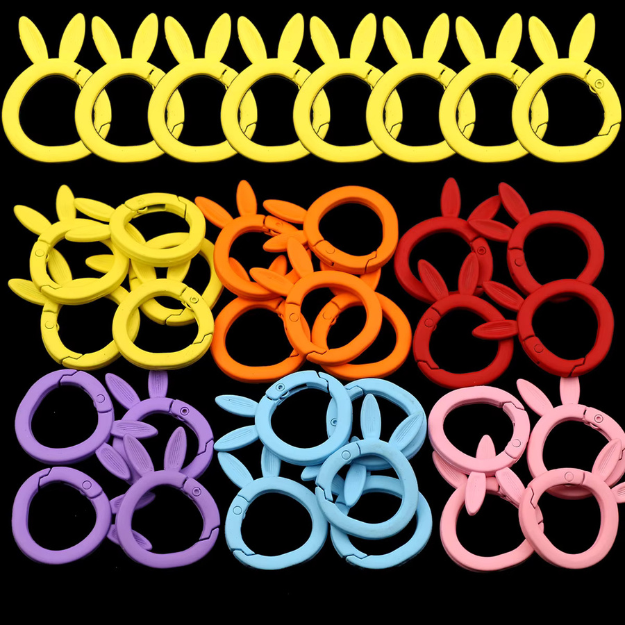 JHNBY Snap Haken, Hase-Form, Zink-Legierung, DIY Zubehör - Bild 5