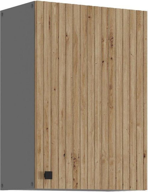 AVA Artisan Hängeschrank mit Lamellenoptik für deine Küchenzeile, Breite: 50 cm - Bild 1