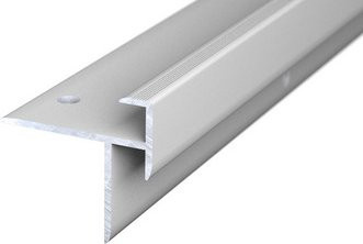 CARL PRINZ Treppenkantenprofil aus Aluminium in Silber, B/H: 38 x 35,4 mm, versenkt gelocht - Bild 1