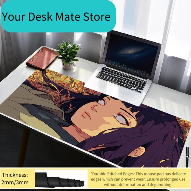 Bandai Naruto Hyuuga Hinata Mauspad in Multicolor für Gaming und Büro - Bild 1
