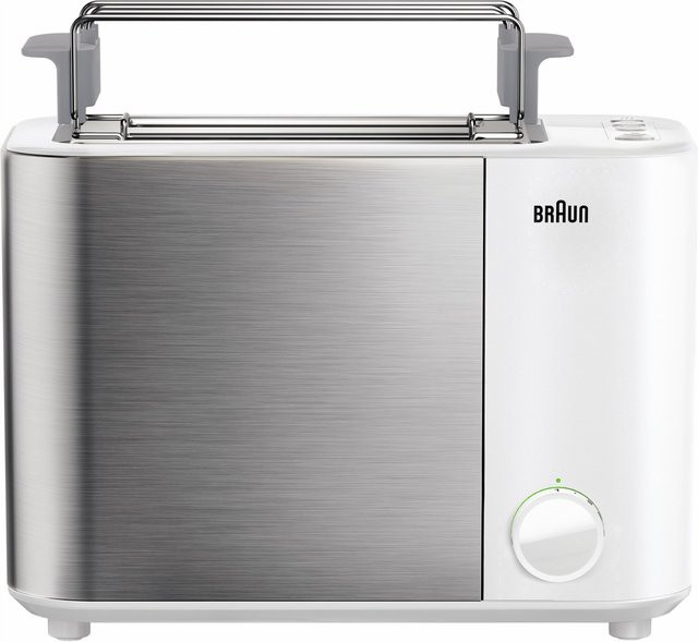 Braun Kompakt-Toaster Identity Collection weiß/silber - Bild 1