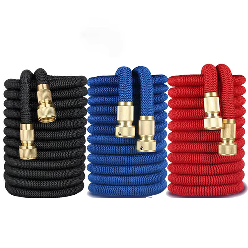 Blauer Teleskop-Wasserschlauch aus TPE mit Kupferbeschichtung für Garten und Haushalt - Bild 6