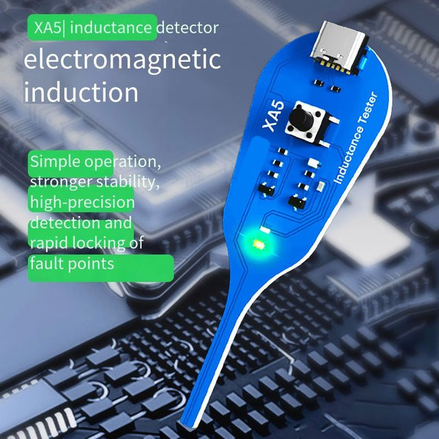 DAZZLEEX XA5 Motherboard Spulen Tester Induktor Detektor für PC Reparaturen in Blau - Bild 1