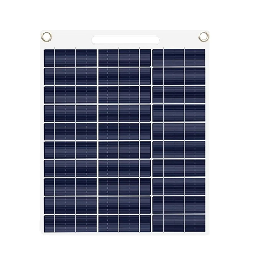 EESBAO Tragbares Solarladegerät Wasserdicht mit Dual USB Schnellladung 30W-40W für Camping und Wandern - Bild 7