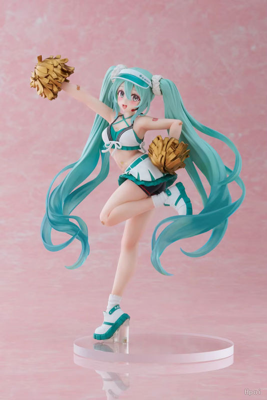 Bandai Hatsune Miku Anime Figur Cheerleader, mehrfarbig, Höhe: 18 cm - Bild 3