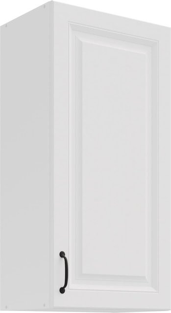 Hängeschrank Stilo Landhaus Weiß Matt, Breite: 45 cm, Höhe: 90 cm - Bild 1