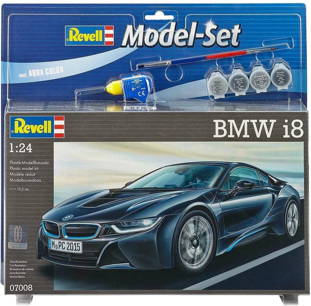 Revell BMW i8 Sportwagen Bausatz 1:24 - Bild 2