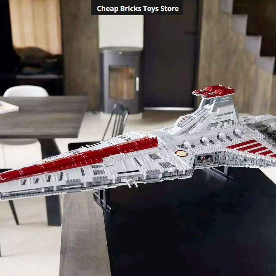 Hot Toys Venator-Klasse Republic Attack Cruiser, Weltraum-Kampfschiff, Ausstellungsmodell, 5374 Teile - Bild 5