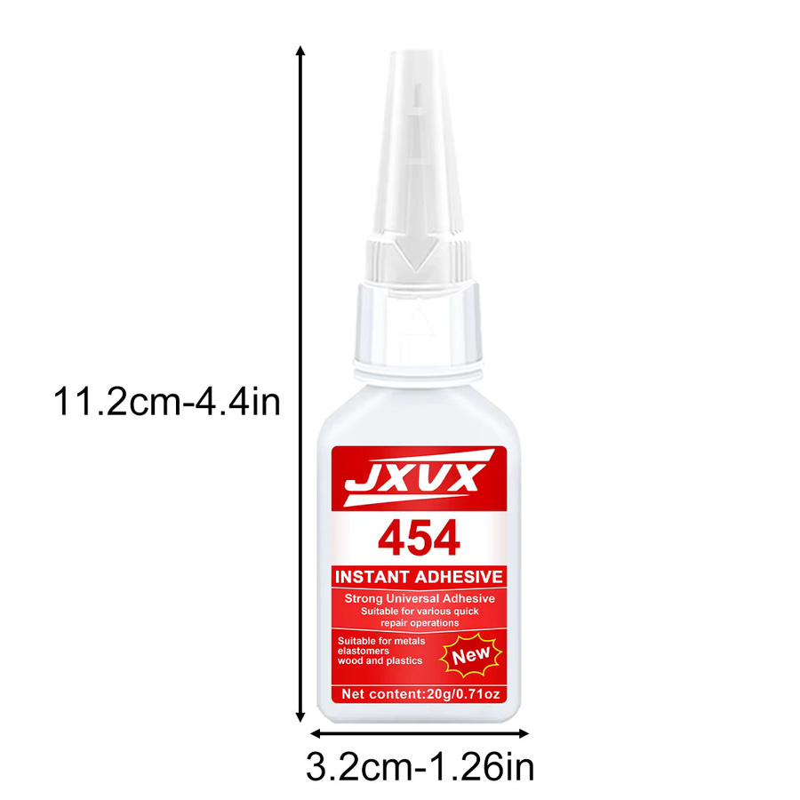 Universeller Superkleber für Harz, Keramik, Metall und Glas, wasserfest und schnell trocknend, 20 ml - Bild 5