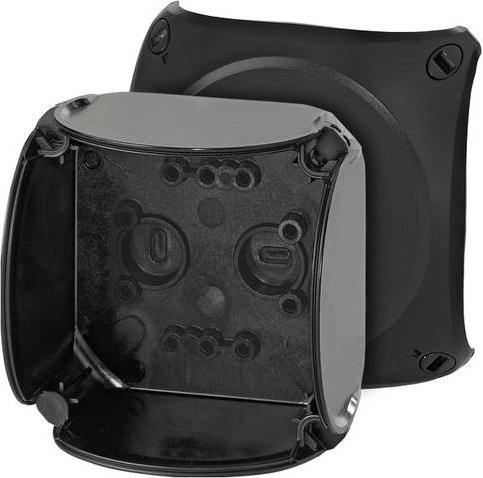 Hensel Abzweigdose halogenfrei und plombierbar, witterungsbeständig, B: 93 mm, L: 93 mm - Bild 1