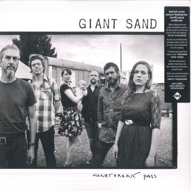 Giant Sand - Heartbreak Pass LP Schallplatte von Fire Records, Rock, Grau, 2022 - Bild 1