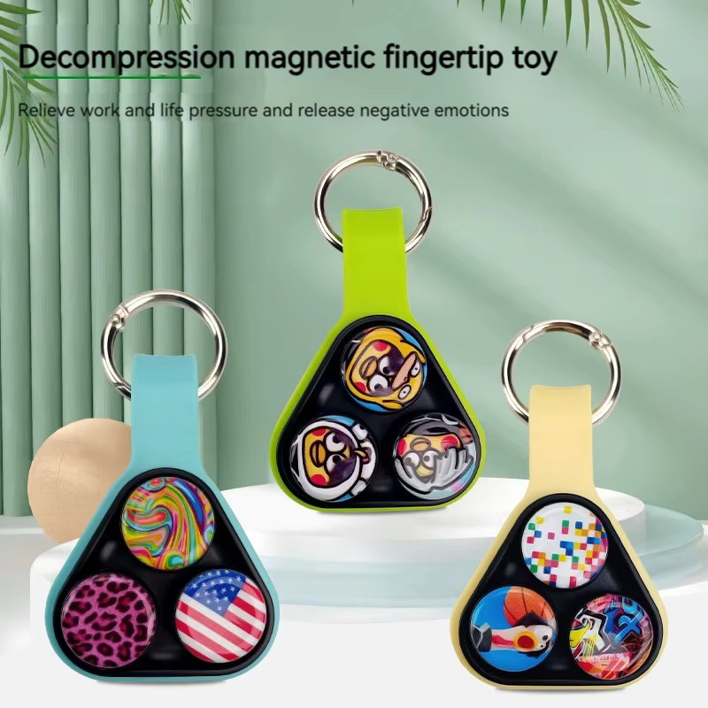 NOVELTYRC Hand Spinner, elastisches Magnet Spielzeug, Fidget Spinner - Bild 2