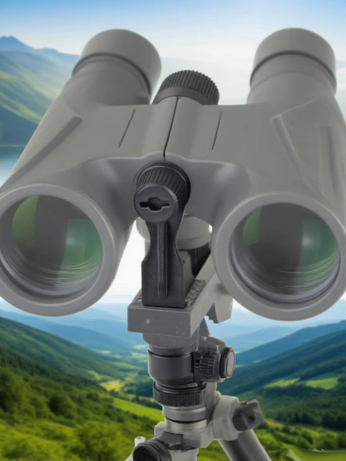 Datyson Fernglas-Adapterhalterung B5P0008S in Schwarz mit 1/4 Zoll Schraube als Teleskop- und Stativ-Verbindungszubehör - Bild 6