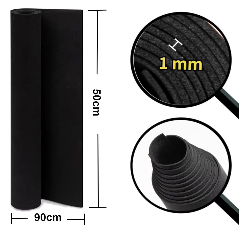 2 Stück bunte EVA-Schaumstoffplatten für Cosplay und DIY-Projekte, 1 mm dick, B/B: 50 x 50 cm und 50 x 90 cm - Bild 4