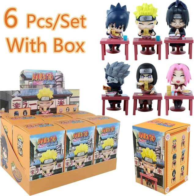Bandai Naruto Shippuden Ramen-Themen-Blindbox-Figuren, Einzelfigur - Bild 1