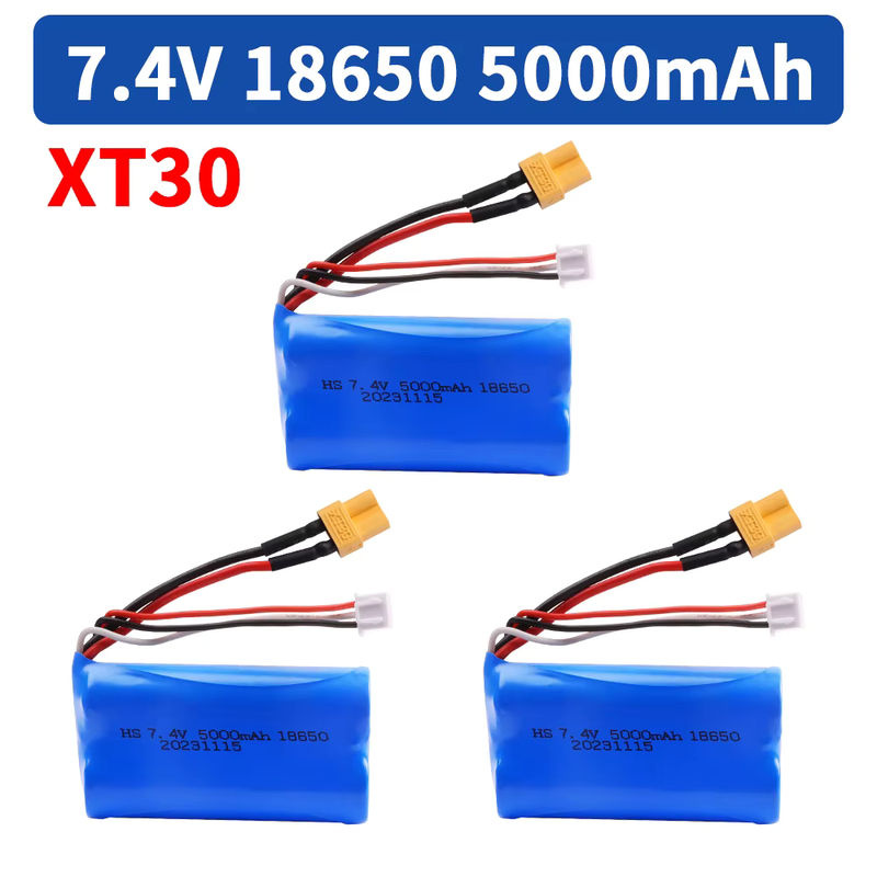 HUINA Lipo Batterie 7,4 V 5000 mAh XT30 Stecker RC Spielzeug Zubehör - Bild 4