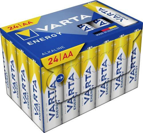 Varta Energy Alkaline AA Mignon Batterien 1.5V 24er Pack - Bild 1
