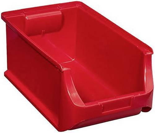 Allit Sichtlagerkasten aus Kunststoff, Rot, B/T/H: 20,5 x 35,5 x 15,0 cm - Bild 1