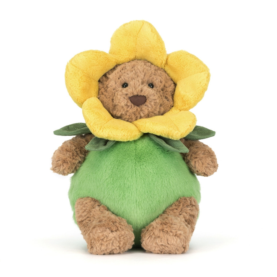 Jellycat Bartholomew Bear Daffodil Outfit, Plüschtier, ab 0 Jahre - Bild 1