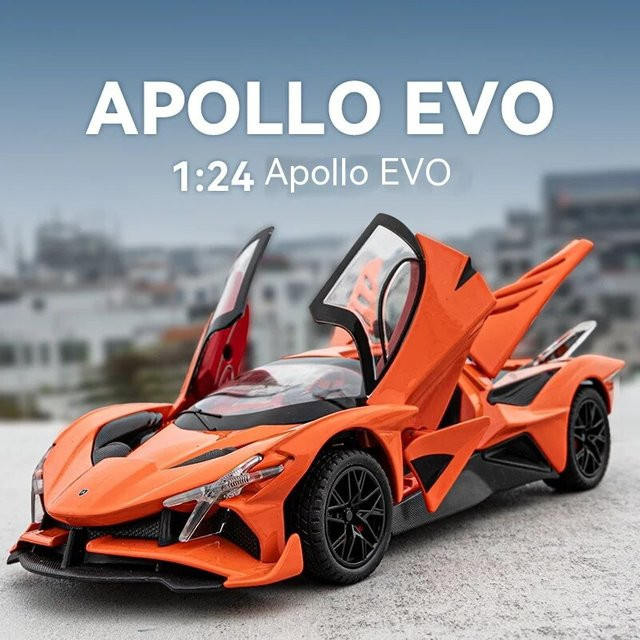 XMD Apollo Solar God Legierungsmodellauto, 1:24, Blau - Bild 1