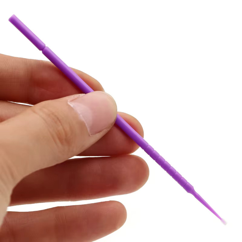 JIECARE Einweg Applikator Micro Pinsel, 100 Stück - Bild 2