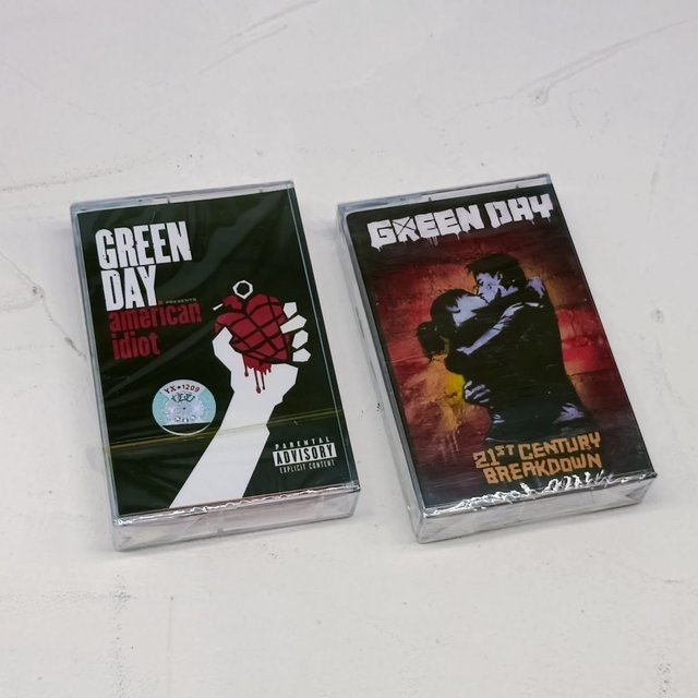 TAKARA TOMY Green Day Billie Joe Musik Tape Idiot Album Musik Rekord Kassetten Cosplay Walkman Auto Recorder Soundtracks Box Prop - Bild 1
