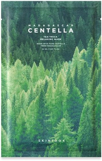 SKIN1004 Madagaskar Centella Tee-Trica Maske, 24 ml, Unisex - Bild 1