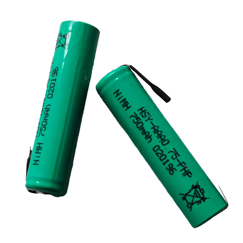 Philips wiederaufladbare NiMH-Batterie AAA 1,2V 750mAh mit Schweißlaschen in Grün für elektrische Zahnbürsten und Rasierer - Bild 3