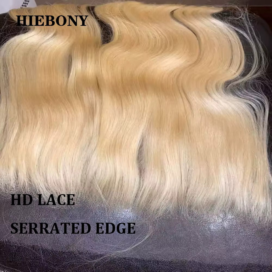 HiEbony Echthaar Extensions, Body Wave, HD Lace Frontal und Closure - Bild 2