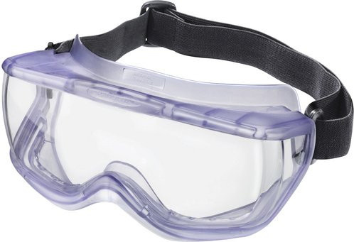 Connex Vollsicht-Schutzbrille Profi aus Kunststoff in Transparent/Klar nach EN 166 - Bild 1