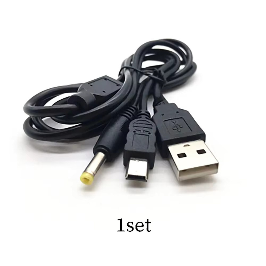 Cheng haoran 2-in-1 USB-Ladekabel für PSP in Schwarz - Bild 2