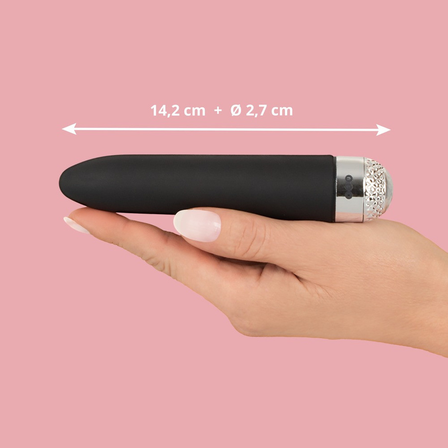O Lovers Minivibrator mit Multispeed-Vibration in Schwarz - Bild 3