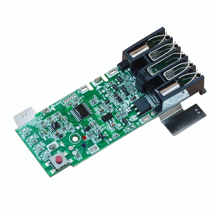 Doscing Ersatzgehäuse für Milwaukee M18 18V Lithium-Batterie mit PCB-Ladeschutz und Kunststoff-Schutzhülle für 15x 18650 Li-Ion Zellen - Bild 2