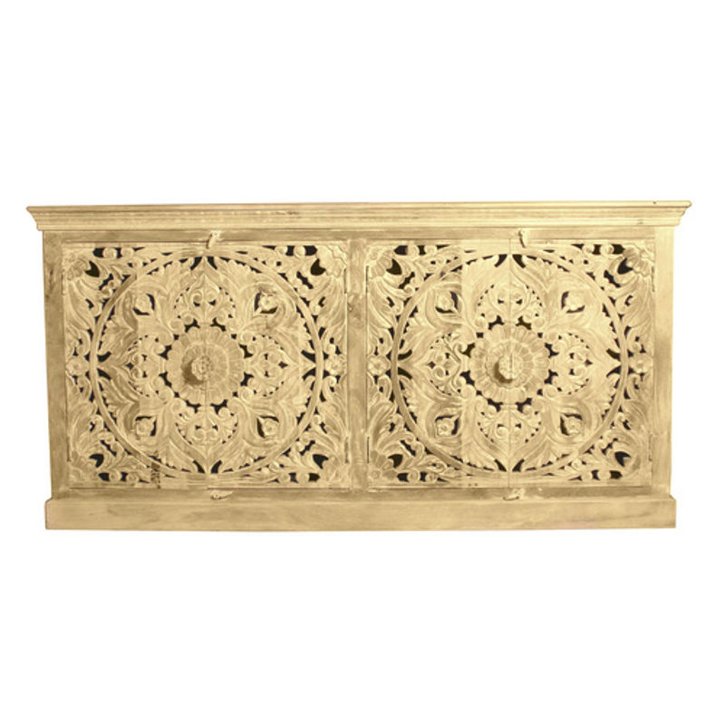 SIT Sideboard LAKADEE aus Mangoholz in Beige, B/H/T: 180 x 90 x 45 cm - Bild 5