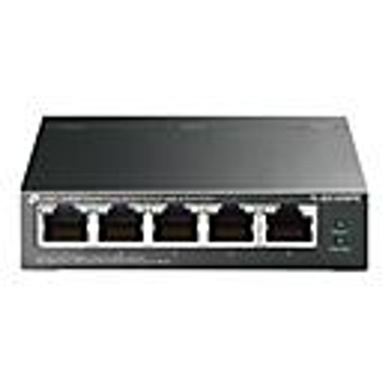 TP-Link TL-SG105MPE Gigabit Ethernet Switch, 5 Ports, Schwarz - Bild 3