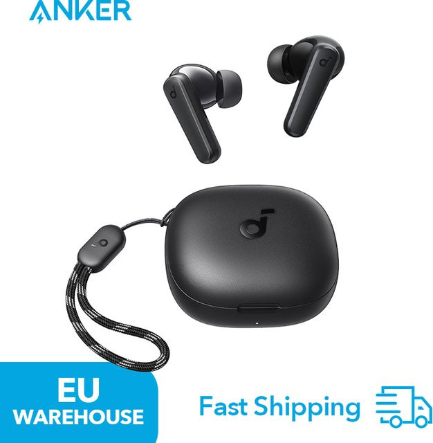 Soundcore by Anker R50i Wireless Bluetooth In-Ear Kopfhörer mit 10 mm Treibern und anpassbarem EQ in Schwarz oder Weiß - Bild 1