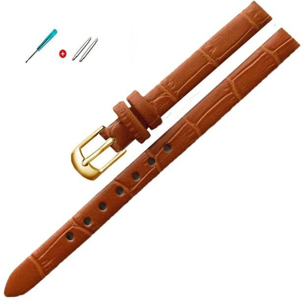 Ka Chen Muxi Uhrenarmband Leder, Roségold, Damen, brown - Bild 1