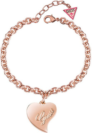 Guess Armband, Edelstahl, Roségold, Damen