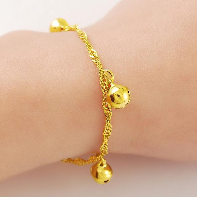 Armband, Kupfer, Gold, Herz, 18cm, Damen - Bild 1