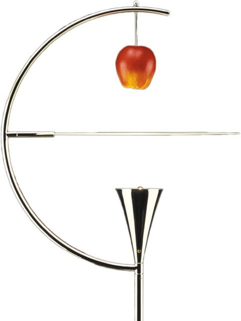 Nemo Lighting Newton LED-Stehleuchte in Chrom mit dimmbarer warmweißer Beleuchtung (2700K) - Bild 1