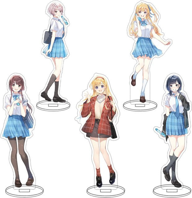 Bandai Chitose in der Ramune-Flasche, Acryl-Standfigur, Einzelfigur, 16cm - Bild 1