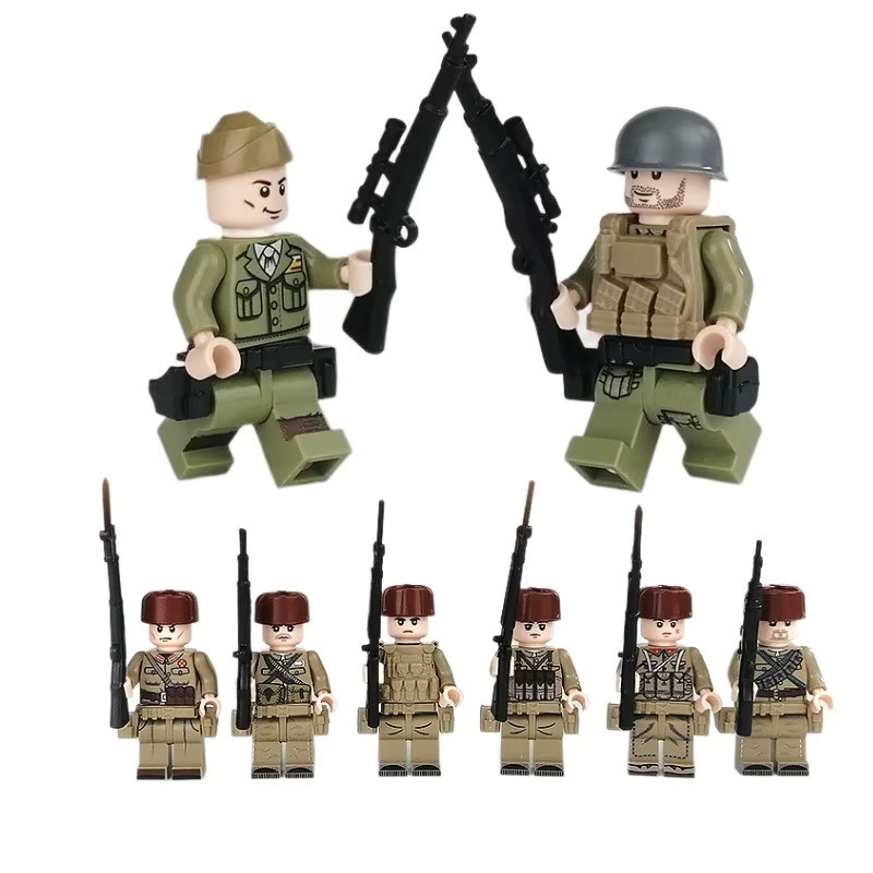 Jet Trade Freiwilliger-Soldat, Zusammenbaubare Minifigur, Militär - Bild 5