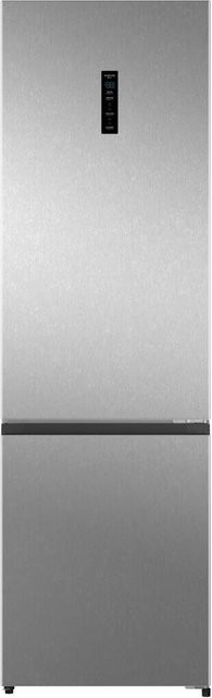 Pocoline Kühl-Gefrierkombination KGK186-308DIXNFD in Inox/Silber mit No-Frost und Zero Degree Zone, B/H/T: 54 x 185,5 x 60 cm - Bild 1