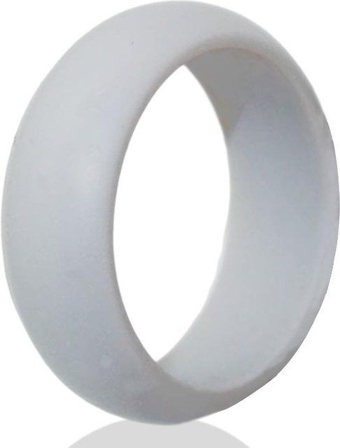 SCIONE Silikonring, 8 mm, grau, Unisex - Bild 1