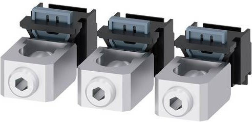 Siemens Rundleiteranschlussklemme 3VA9133-0JD11 in Silber - Bild 1