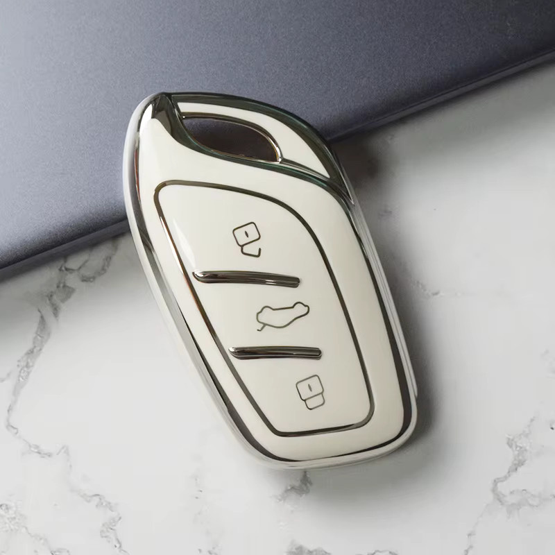 TPU Autoschlüssel Hülle Zeratul für MG Modelle in Weiß - Bild 2